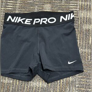 Nike Pro Shorts size medium black